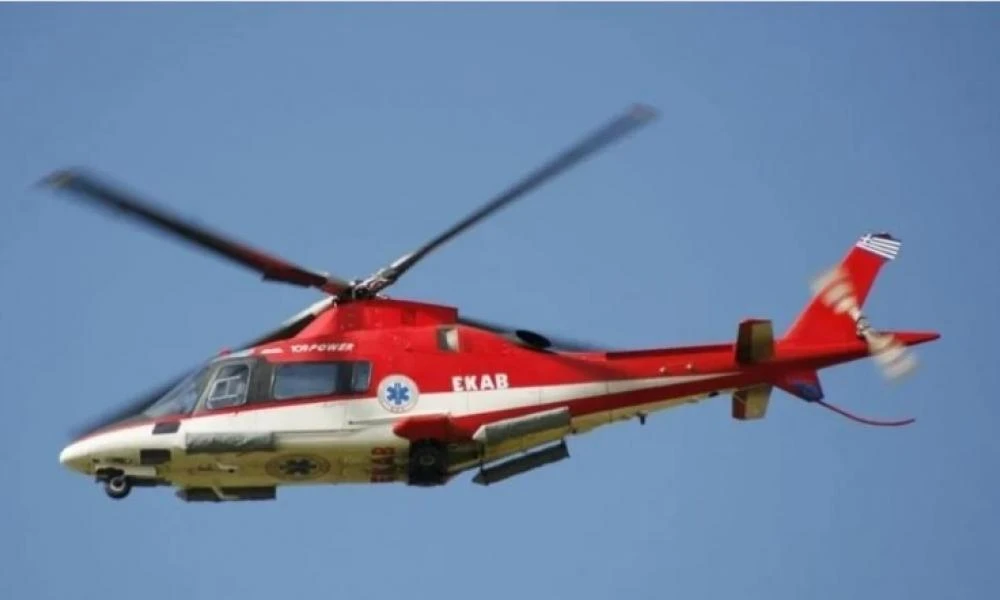 Κρήτη: Επιχείρηση αεροδιακομιδής για 17χρονο που «έχασε» το πόδι του σε τροχαίο στο Ρέθυμνο